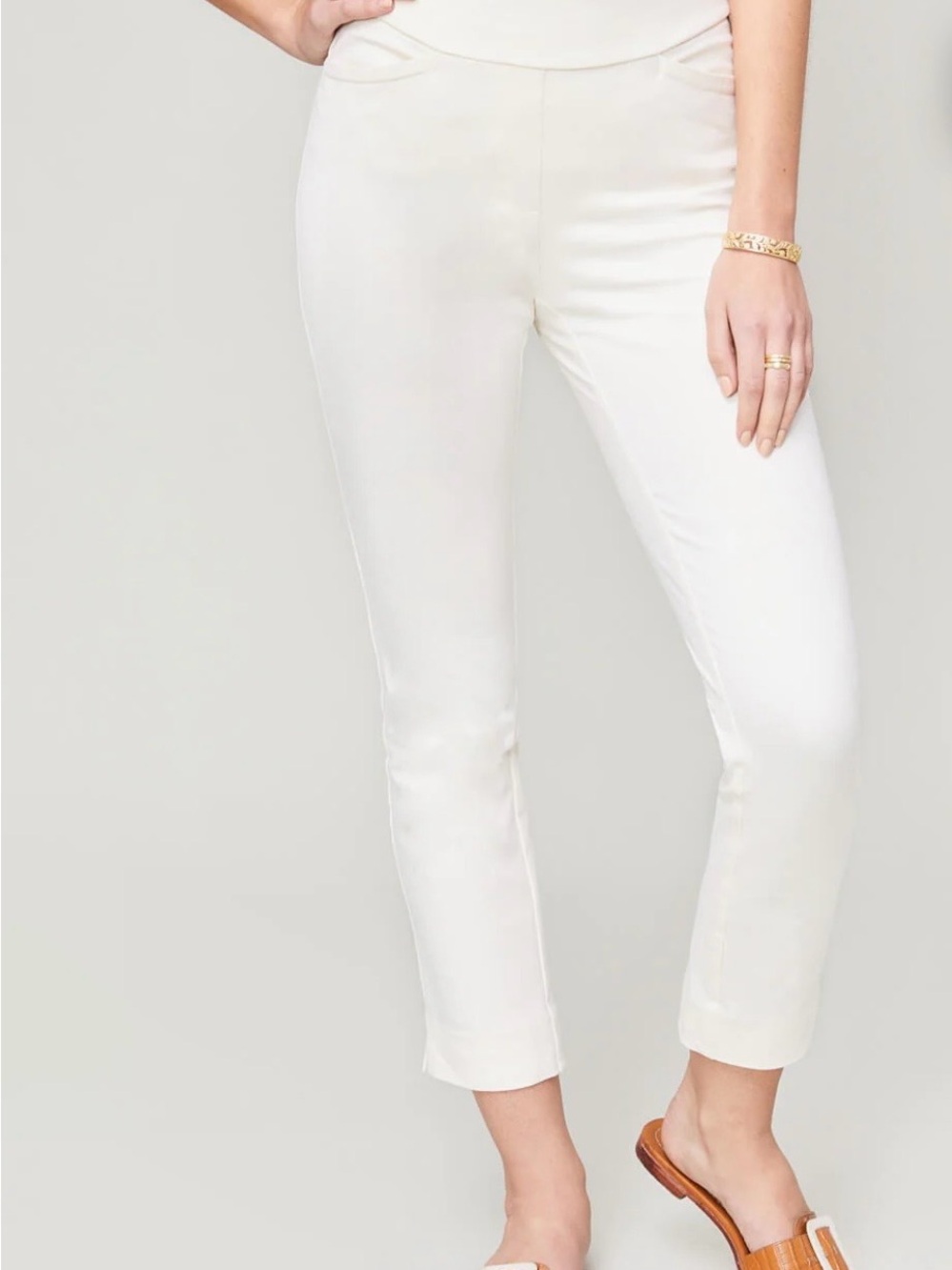 Spartina 449 Maren Buttercream Pull-on Pants